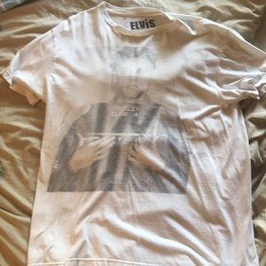 Elvis Mugshot T-Shirt (White)